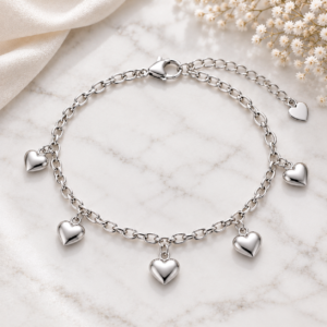 Celeste Heart Chain Bracelet image