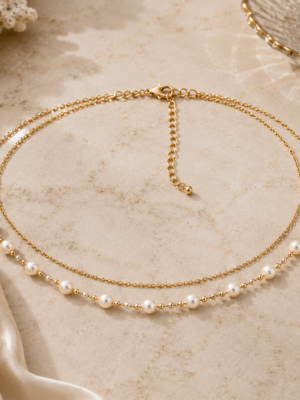 Ibiza Pearl Waist Chain