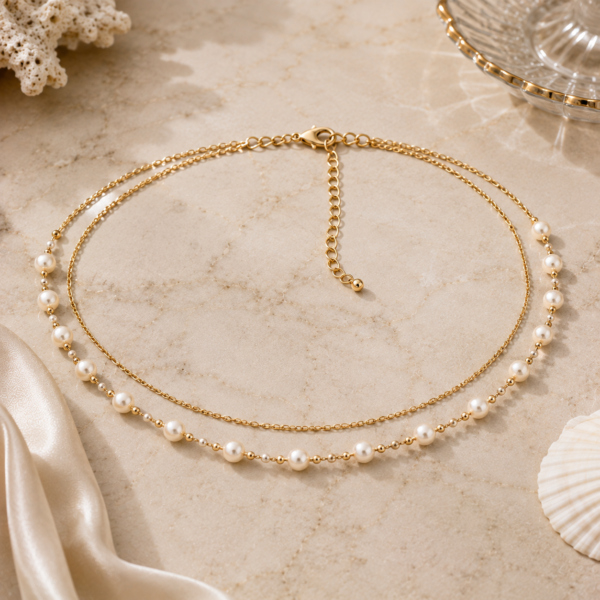 Ibiza Pearl Waist Chain