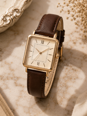 Luna Square Vintage Watch