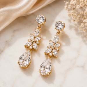 Stella Crystal Drop Earrings image