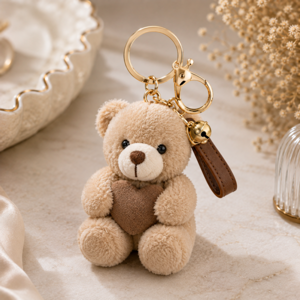 Teddy Hug Keychain